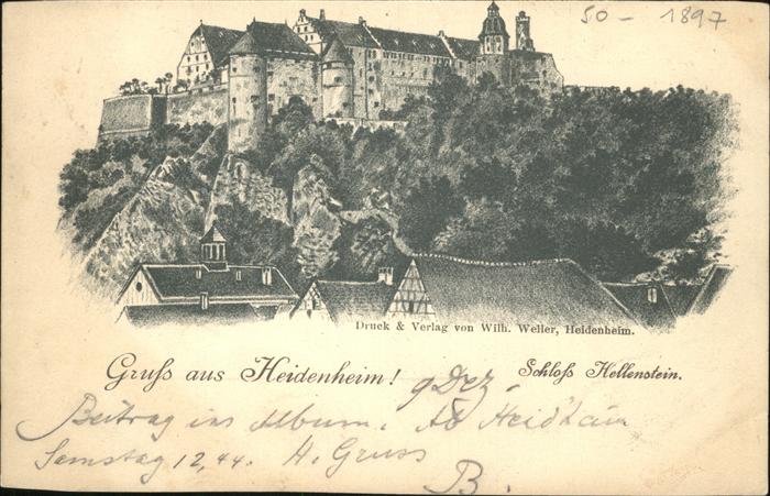 Heidenheim Brenz Schloss Hellenstein