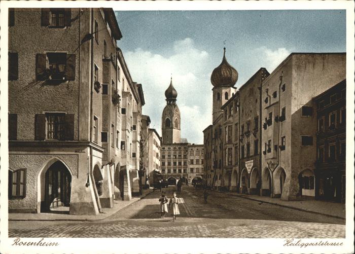 Rosenheim Bayern HEiliggeiststrasse