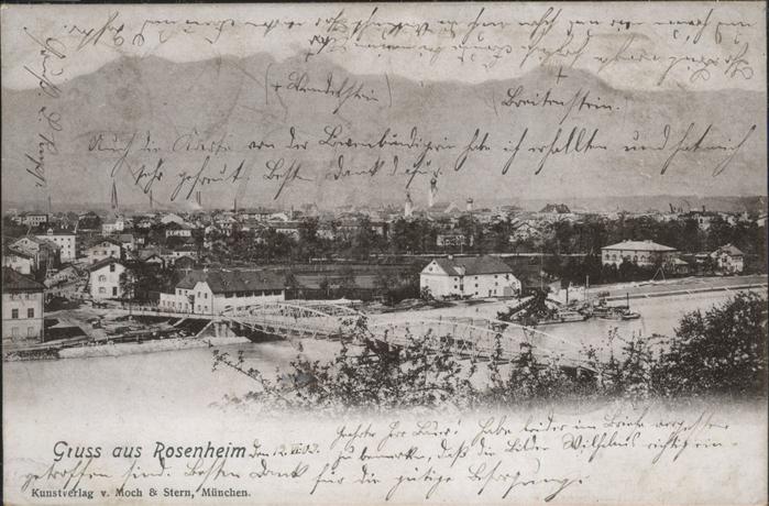 Rosenheim Bayern Brücke