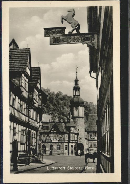 Stolberg Harz Hotel Weißes Roß seit 1627