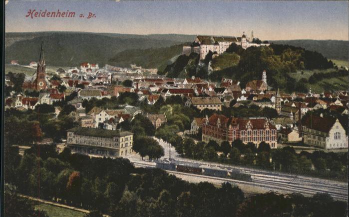 Heidenheim Brenz Schloss Eisenbahn
