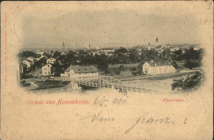 Rosenheim Bayern Panorama