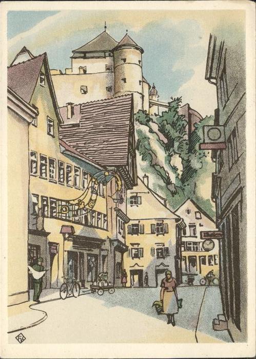 Heidenheim Brenz Pfluggasse Schloss Hellenstein