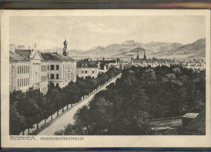 Rosenheim Bayern Prinzregentenstrasse Feldpost