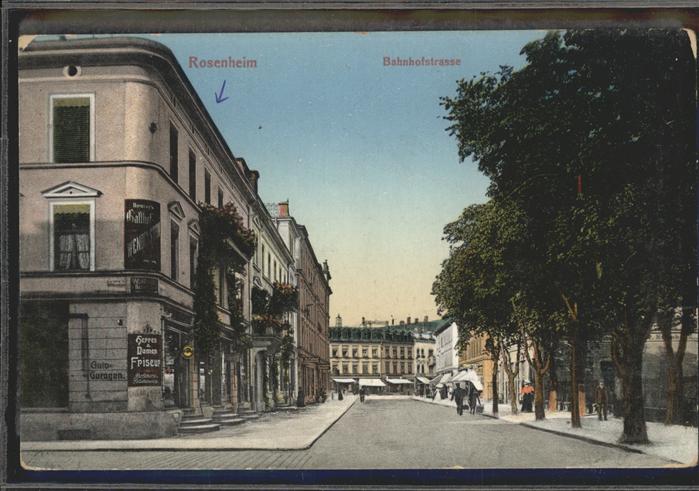 Rosenheim Bayern Bahnhofstrasse