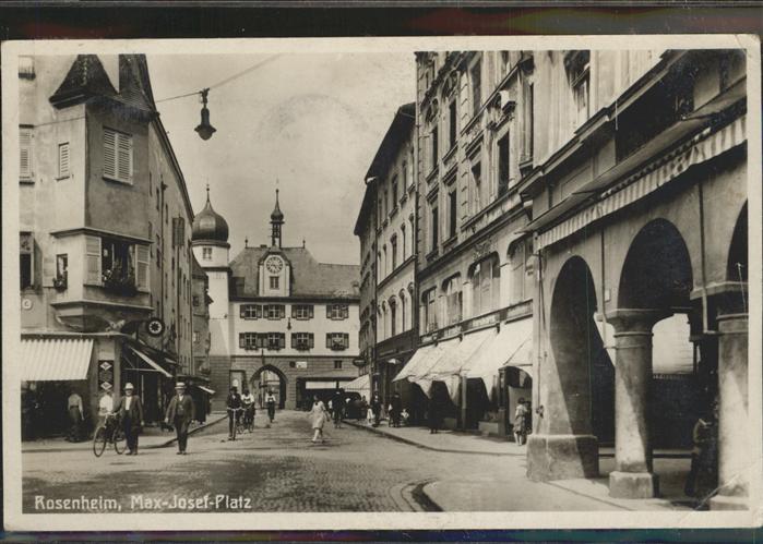Rosenheim Bayern Max-Josef-Platz