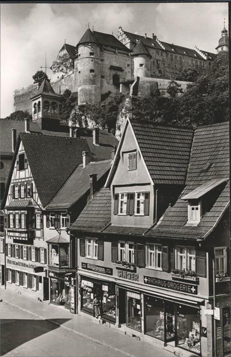 Heidenheim Brenz Rathaus Drogerie Schloss