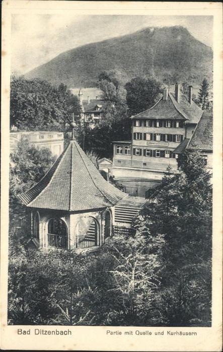 Bad Ditzenbach Quelle Kurhäuser