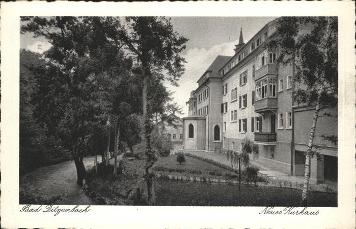 Bad Ditzenbach Neues Kurhaus