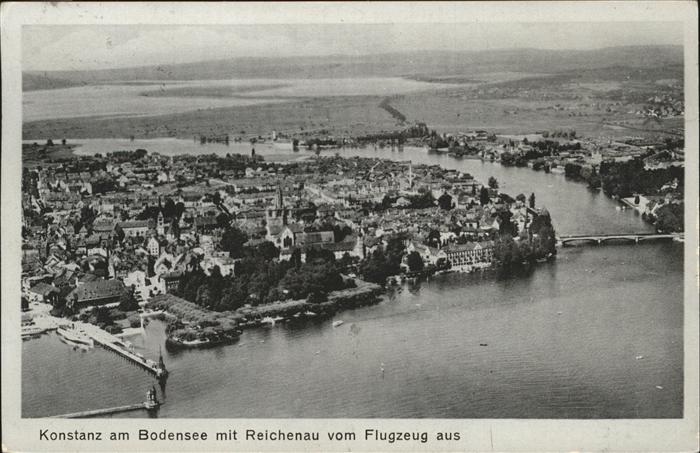 Konstanz Reichenau Luftbild
