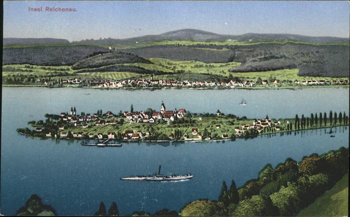 Reichenau Bodensee Gesamtansicht