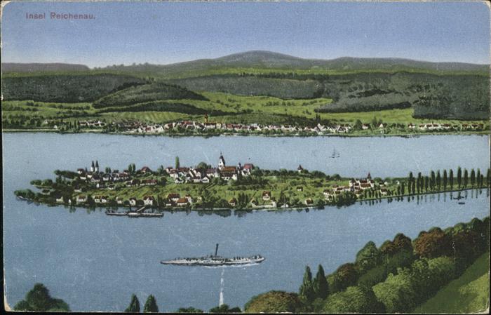 Reichenau Bodensee Gesamtansicht