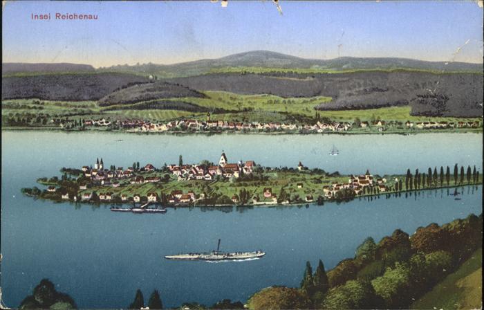 Reichenau Bodensee Gesamtansicht
