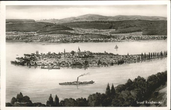 Reichenau Bodensee Gesamtansicht
