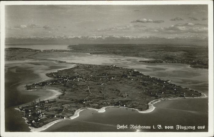 Reichenau Bodensee Luftbild