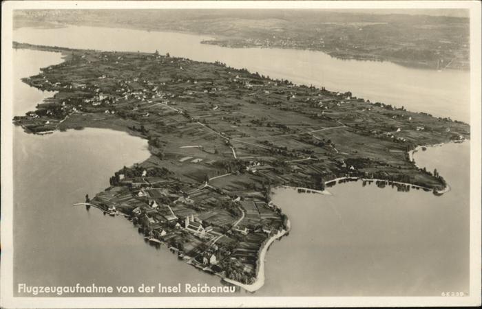 Reichenau Bodensee Luftbild