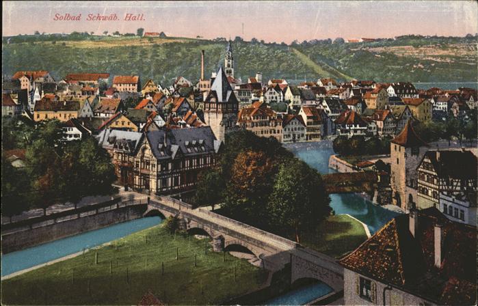 Schwaebisch Hall Teilansicht