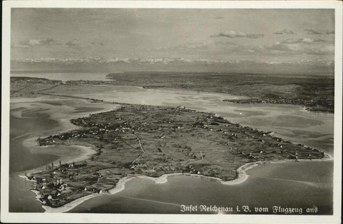 Reichenau Bodensee Luftbild