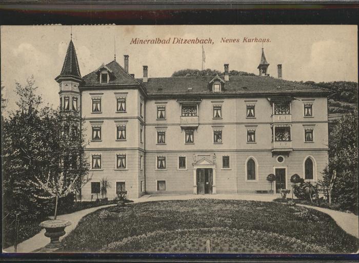 Bad Ditzenbach Neues Kurhaus