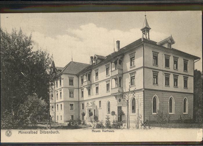 Bad Ditzenbach Neues Kurhaus