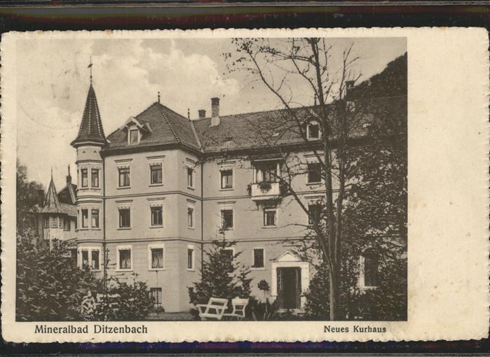 Bad Ditzenbach Neues Kurhaus