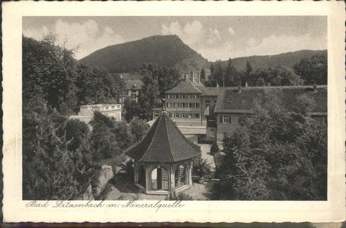 Bad Ditzenbach Mineralquelle