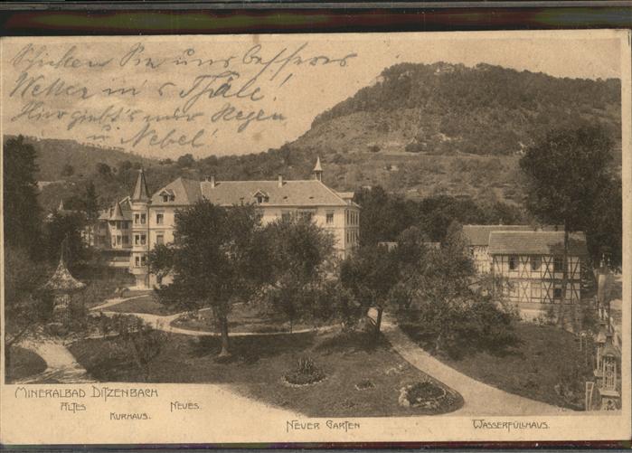 Bad Ditzenbach Kurhäuser Garten