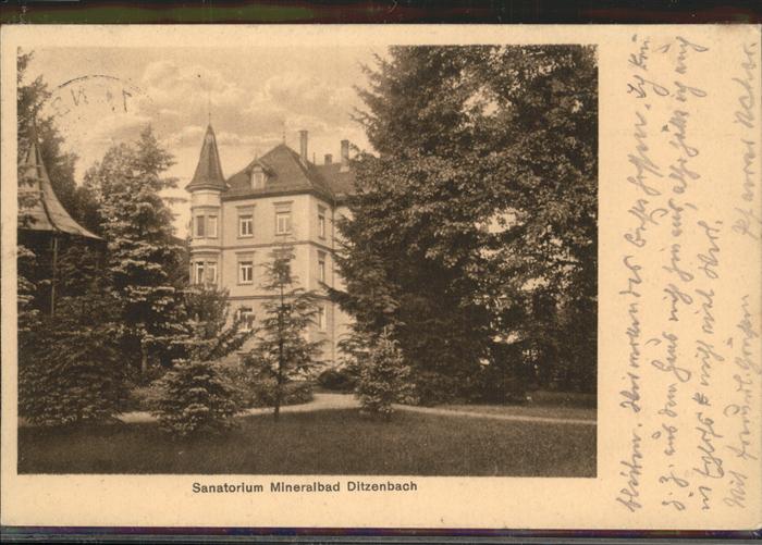 Bad Ditzenbach Sanatorium