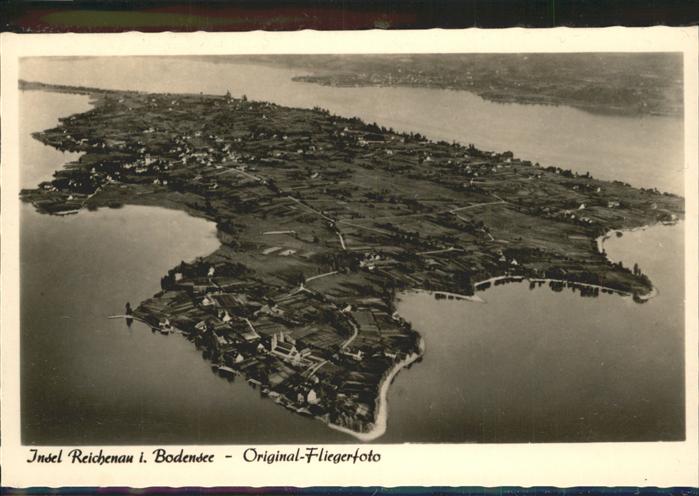 Reichenau Bodensee Luftbild