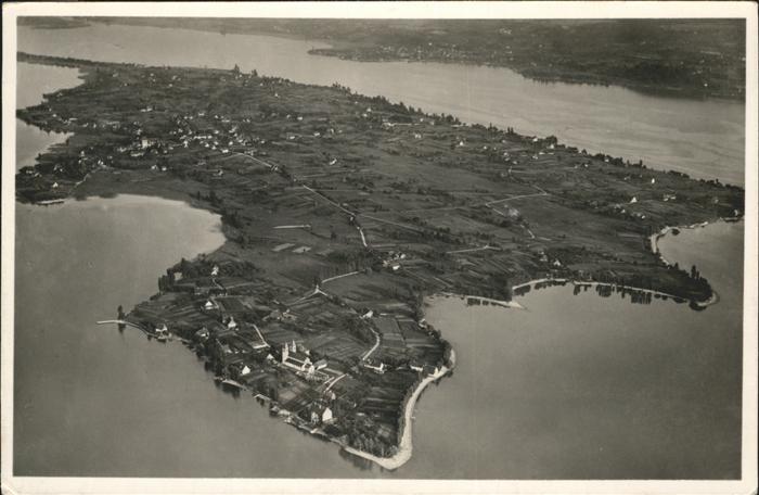 Reichenau Bodensee Luftbild