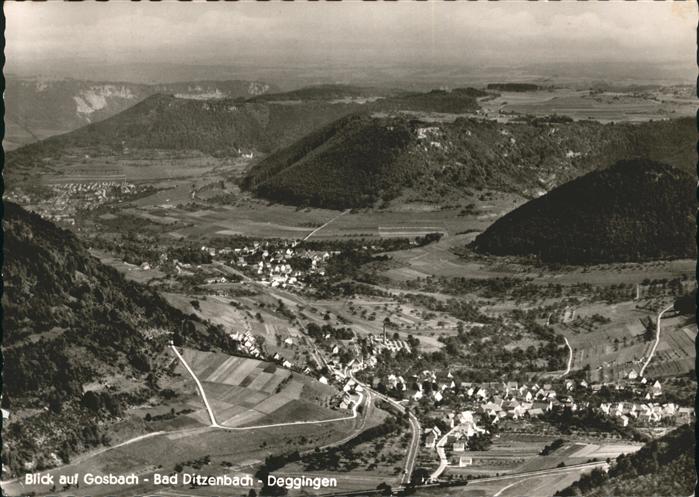 Gosbach  Bad Ditzenbach Deggingen Luftbild