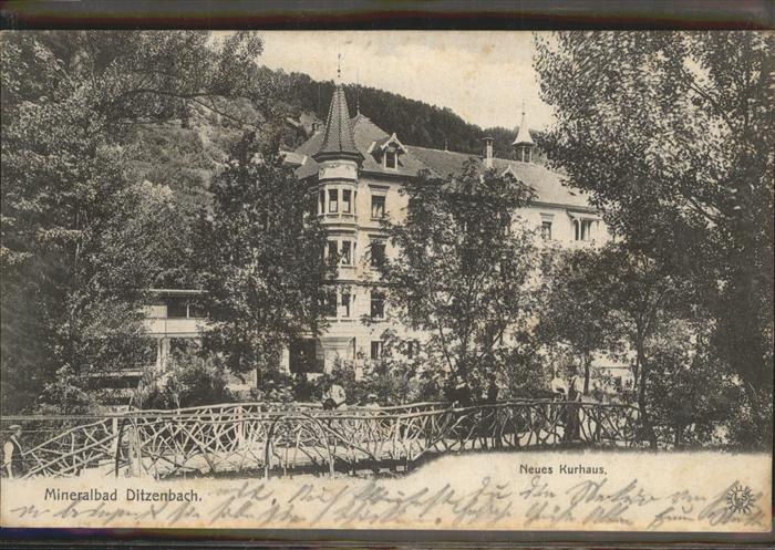 Bad Ditzenbach Neues Kurhaus