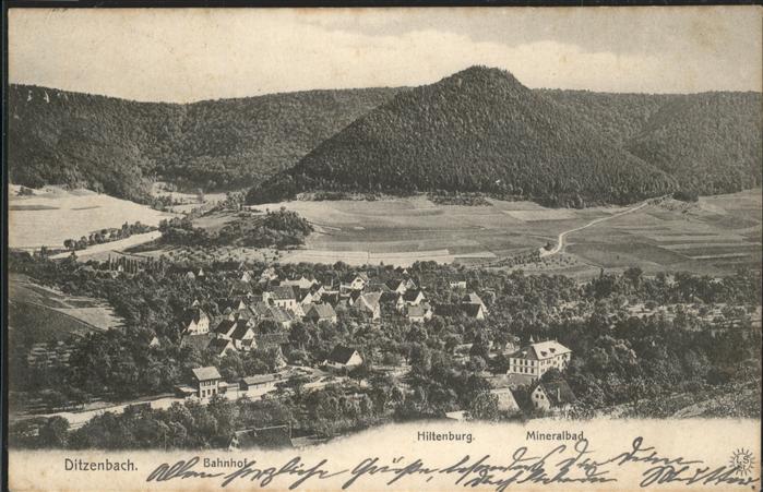 Bad Ditzenbach Gesamtansicht Bahnhof