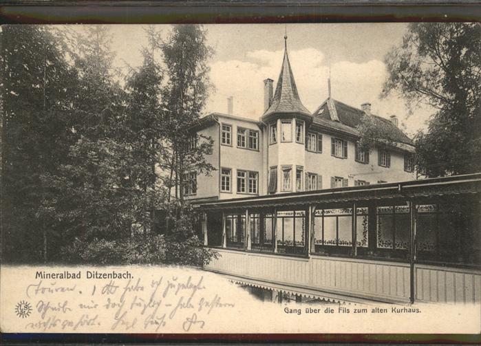 Bad Ditzenbach Kurhausgang