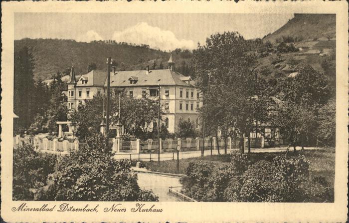 Bad Ditzenbach Neues Kurhaus