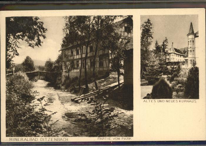 Bad Ditzenbach Kurhäuser Park