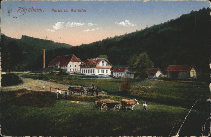 Pforzheim Würmtal Ochsenkarren