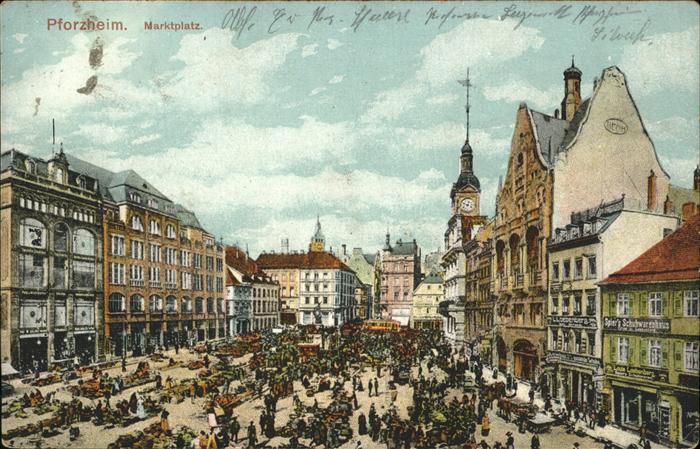 Pforzheim Marktplatz