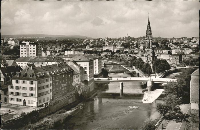 Pforzheim Zusammenfluss Enz-Nagold