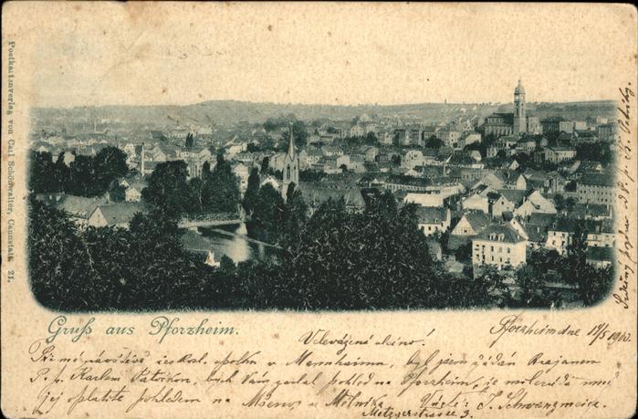 Pforzheim Gesamtansicht
