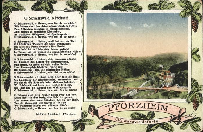 Pforzheim Gedicht