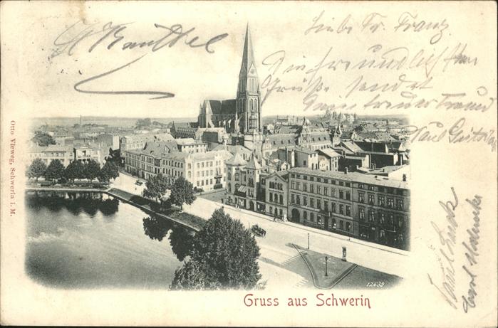 Schwerin Mecklenburg Teilansicht