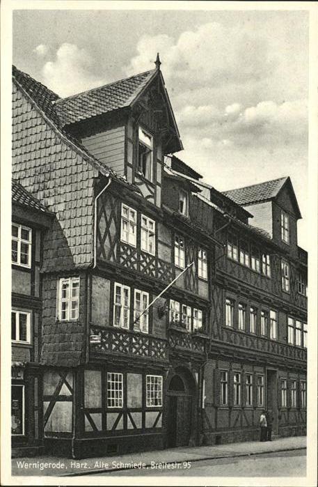 Wernigerode Harz Alte Schmiede Breitestr. 95