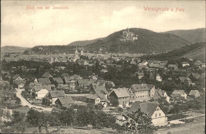 Wernigerode Harz Gesamtansicht