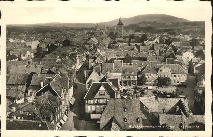 GOSLAR Harz Niedersachsen Teilansicht