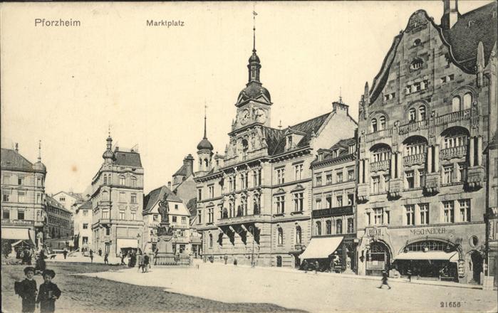 Pforzheim Marktplatz