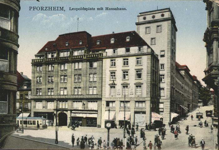 Pforzheim Leopoldsplatz Hansahaus