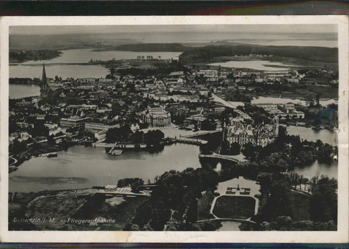 Schwerin Mecklenburg Luftbild