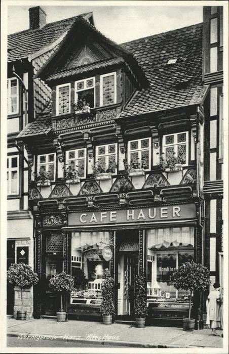 Wernigerode Harz Cafe Hauer