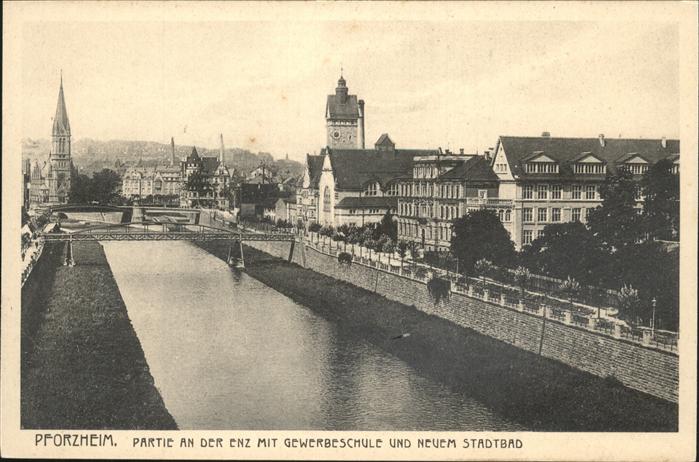 Pforzheim Gewerbeschule Stadtbad